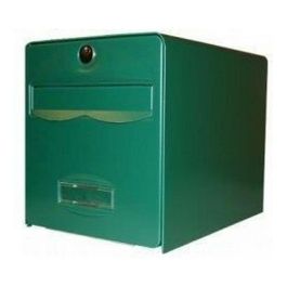 Burg Wachter Buzón Balthazar, Acero Galvanizado Prelacado, Verde, 1 Puerta, Antirrobo 22kg, Anticorrosión, Apertura Vertical Burg Wachter Buzón Balthazar, Acero Galvanizado Prelacado, Verde, 1 Puerta, Antirrobo 22kg, Anticorrosión, Apertura Vertical