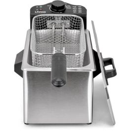 Livoo DOC216 Freidora 3 L 2000W con Depósito Acero Inoxidable Extraíble, Cesta Freír Extraíble y Termostato Regulable Precio: 55.50000049. SKU: B1CXV2D29H