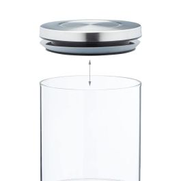 Bote Alexandra House Living 82481 Transparente Acero Inoxidable Cristal 1,65 L