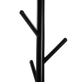 Perchero Negro Eveline Versa 28.5x170 cm - Minimal