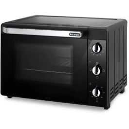 Delonghi Horno Pequeño EO 40112.BK Negro con Ventilador 40L 2000W Puerta Doble Cristal Precio: 225.49999956. SKU: B19YTTSELV