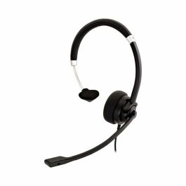 Auriculares con Micrófono V7 HU411 Negro