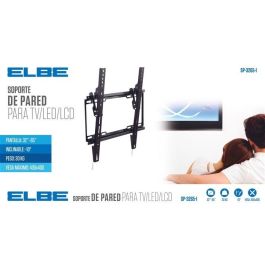 Elbe SP-3265-I Soporte Pared Inclinable TV 32-65 Pulgadas hasta 30Kg Inclinación 10º