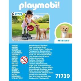 Figura patinadora con retriever playmobil my life Figura patinadora con retriever playmobil my life