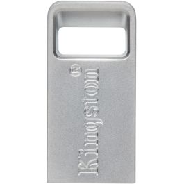 Kingston DTMC3G2/128GB Pendrive DataTraveler Micro 128GB USB 3.2 Gen 1 ultracompacto metálico 200 MB/s lectura