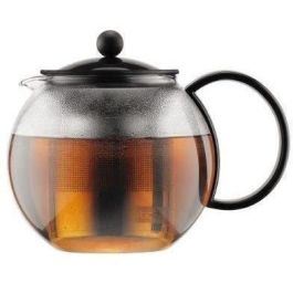Bodum Assam: Tetera de Prensa Francesa para Té con Cubierta de Plástico y Filtro de Acero Inoxidable de 1.0 Litros Negra Precio: 44.5000006. SKU: B17GYC2ZJB