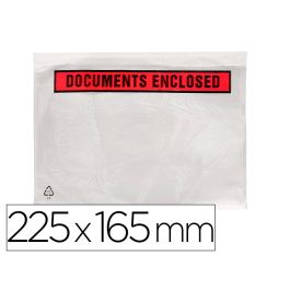 Sobre Autoadhesivo Q-Connect Portadocumentos 225x165 mm Sin Ventana Paquete De 100 Unidades Precio: 9.9499994. SKU: B14EX852SW