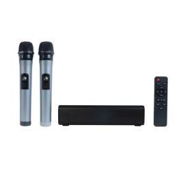Fonestar SING-BAR Barra de Sonido Karaoke Bluetooth 30W Portátil con 2 Micrófonos Inalámbricos UHF y USB Negro Precio: 77.98999945. SKU: B16CLNNKZW