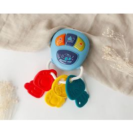 KioKids Llavero De Coche Musical para Bebé +6 Meses - Mordedor con Melodías, Sonidos Realistas y Texturas Variadas en Color Azul Precio: 8.98999992. SKU: B1CSSCQW4J