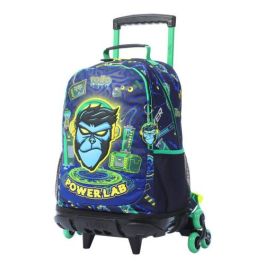 Totto Mochila Morral Infantil Kong Lab L con Ruedas Azul Marino MJ03KLB006-2410-8JDL
