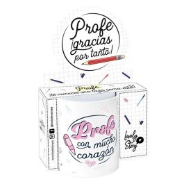 Taza - Profe Con Mucho Corazon 330ml Precio: 10.99836276. SKU: B1JXWW9L6S