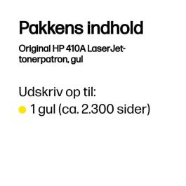 HP LaserJet M452dn/M377/410A/M477 Toner Amarillo