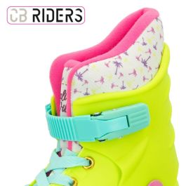 Patines en Línea Colorbaby Amarillo 38-39 (4 Unidades) Patines en Línea Colorbaby Amarillo 38-39 (4 Unidades)