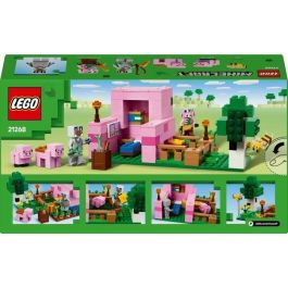 LEGO 21268 Minecraft Casa del Cochinillo - Juego de Construcción para Niñas a partir de 7 Años