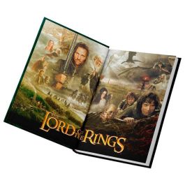 SD TOYS Cuaderno A5 El Señor de los Anillos 'One Ring To Rule Them All' con Luz y 90 Hojas Rayadas