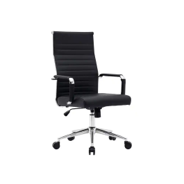 Q-connect Silla de Dirección Bosa Simil Piel Premium, Negro, Altura Máx. 1130mm, Ancho 550mm, Profundidad 630mm Precio: 153.49999984. SKU: B16JX3JL2G