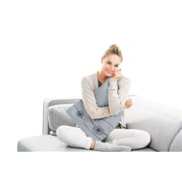 Beurer HK-125-XXL Almohadilla Electrónica Gris Marengo Tacto Suave Calentamiento Rápido Lavable (40x60 cm)