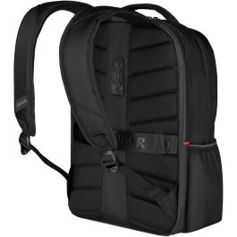 Wenger Mochila para portátil XE Resist de 16 pulgadas con bolsillo para tablet, Negra