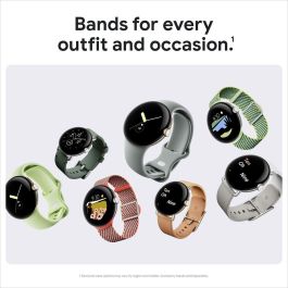 Smartwatch Google Gris Plateado 1,2" 1,6"