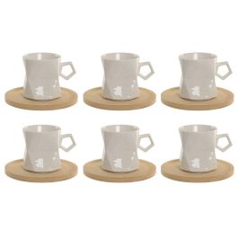 DKD Home Decor Tazas de Café Básicas de Porcelana Blanca, Set de 6 (180ml) 7.5 x 8 x 11 cm Precio: 21.58999975. SKU: B1C2J2ZE54