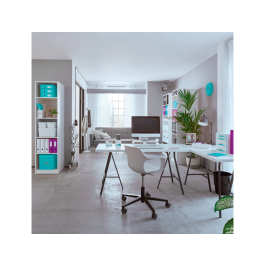 Portarrollos Leitz Wow Dualc/Cinta Turquesa Y Blanco