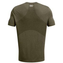 Camiseta de Manga Corta Hombre Under Armour 1382801-390 Oliva (XL)