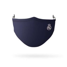 Mascarilla Higiénica de Tela Reutilizable Real Madrid C.F. Azul Mascarilla Higiénica de Tela Reutilizable Real Madrid C.F. Azul