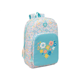 Safta Mochila Escolar Moos Fiori Reciclada Adaptable a Carro 460x300x140 mm Precio: 33.3113. SKU: B1EKXQ2P6L