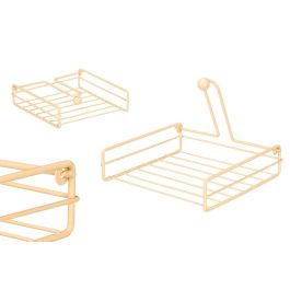 Kinvara Servilletero de Acero Beige 19.5x5x19.5 cm (Set de 12) Precio: 26.49999946. SKU: B1EAXPX574