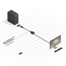 Lindy DisplayPort 1.2 to DVI Converter Lindy DisplayPort 1.2 to DVI Converter