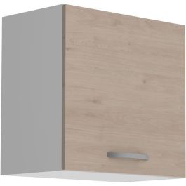 Oslo 244302 Gabinete Superior de Pared con Una Puerta, Mueble Almacenamiento, Acabado Roble Jackson, 60x36x58 cm