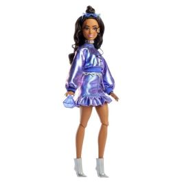 Barbie JFP42 Muñeca de lujo - Top y falda azul metalizado - Morena Precio: 35.50000003. SKU: B1JSCL3WA2