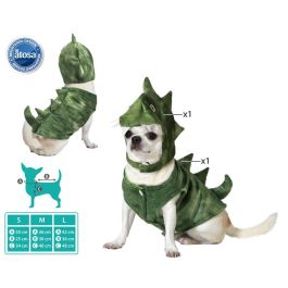 Disfraz Para Mascota Dinosaurio Verde S
