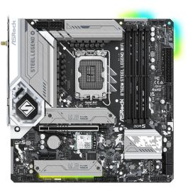 ASRock B760M Steel Legend WiFi 1700 DDR5 - Placa Base Intel LGA 1700, Micro ATX, WiFi 6E, Bluetooth 5.3