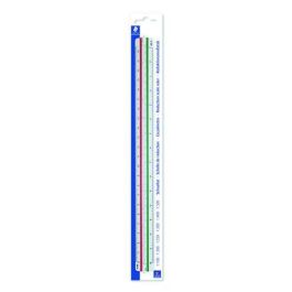 Escalimetro Staedtler 30 Ctm. (Escalas 1:100, 1:200, 1:250, 1:300, 1:400, 1:500) Precio: 10.50000006. SKU: B1D8W3ACQS