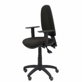 Piqueras y Crespo Silla de Oficina Ayna S Ergonómica, Regulable en Altura, Brazos Regulables, Ruedas, Tejido Bali Negro Piqueras y Crespo Silla de Oficina Ayna S Ergonómica, Regulable en Altura, Brazos Regulables, Ruedas, Tejido Bali Negro
