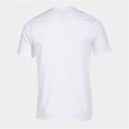 Camiseta de Manga Corta Infantil Joma Sport Combi Blanco XL