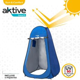 Tienda de Campaña Aktive 120 x 190 x 120 cm Azul Tienda de Campaña Aktive 120 x 190 x 120 cm Azul