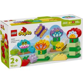 LEGO 10444 DUPLO My Town El Jardín Creativo y las Flores Set de construcción para niños de 2 años
