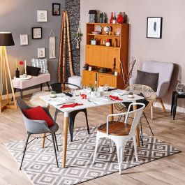 Arcopal Plato Postre Opal Domitille Rojo 18 cm - Set 12 Unidades Vidrio Templado Extra Fuerte, Microondas, Lavavajillas