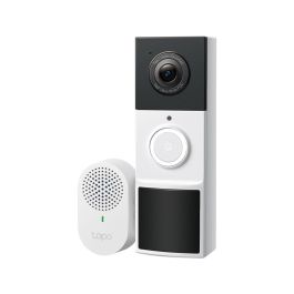 TP-Link Tapo D210 Videoportero Inteligente Inalámbrico WiFi 3 MP (1296p) Visión Nocturna Audio Bidireccional Batería IP65 Exterior