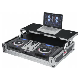 Gator Gtour Flightcase para Controlador, Compatible con Numark Mixdeck Express, NV, Pioneer DDJ-SR, Reloop Terminal Mix 4
