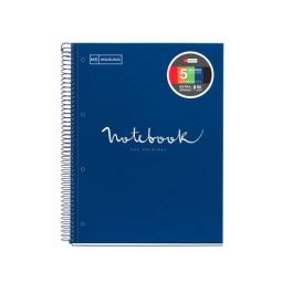 Bloc Miquelrius Emotions Notebook 5 Micro.Tapa Extra A4 120H 90G Cuadric.5X5 Marino 5 unidades Precio: 35.50000003. SKU: B1E866KT3Q