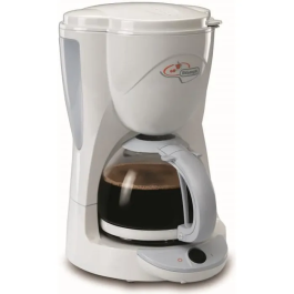 Delonghi Cafetera con filtro ICM2.1 Blanco 1000W Capacidad 10 tazas Jarra de vidrio Precio: 48.94999945. SKU: S7113231
