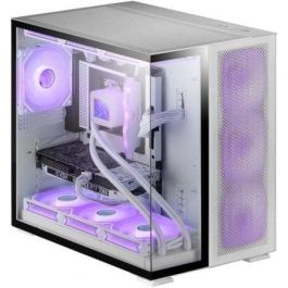 Mars Gaming MC-NOVA2 Torre Gaming XXL E-ATX, Doble Cristal Templado, Aluminio Aeroespacial, Alta Refrigeración, Blanca y Negra Mars Gaming MC-NOVA2 Torre Gaming XXL E-ATX, Doble Cristal Templado, Aluminio Aeroespacial, Alta Refrigeración, Blanca y Negra