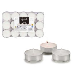 Set 30 Tealights 4 Horas Acorde - Cera, Aluminio, Blanco/Plata - 19x3x11 cm (24 Unidades) Precio: 42.50000007. SKU: B132VD688C