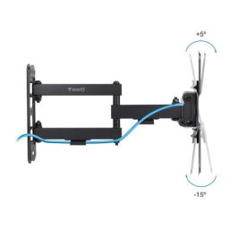 TOOQ SOPORTE PARED PANTALLAS 13-43" GIRA/INCLI NEGRO