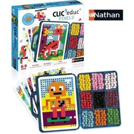 Nathan NAT3262190003125 Clic Educ Pixels - Juego de creación - Reconocimiento de colores e imaginación