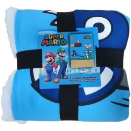 Mario Bros MAR3700891701839 - Cuadro decorativo, diseño Mario Bros, 130 x 180 cm