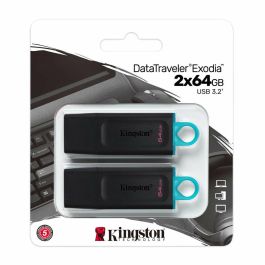 Memoria USB Kingston DataTraveler Exodia Verde 64 GB 2 pcs